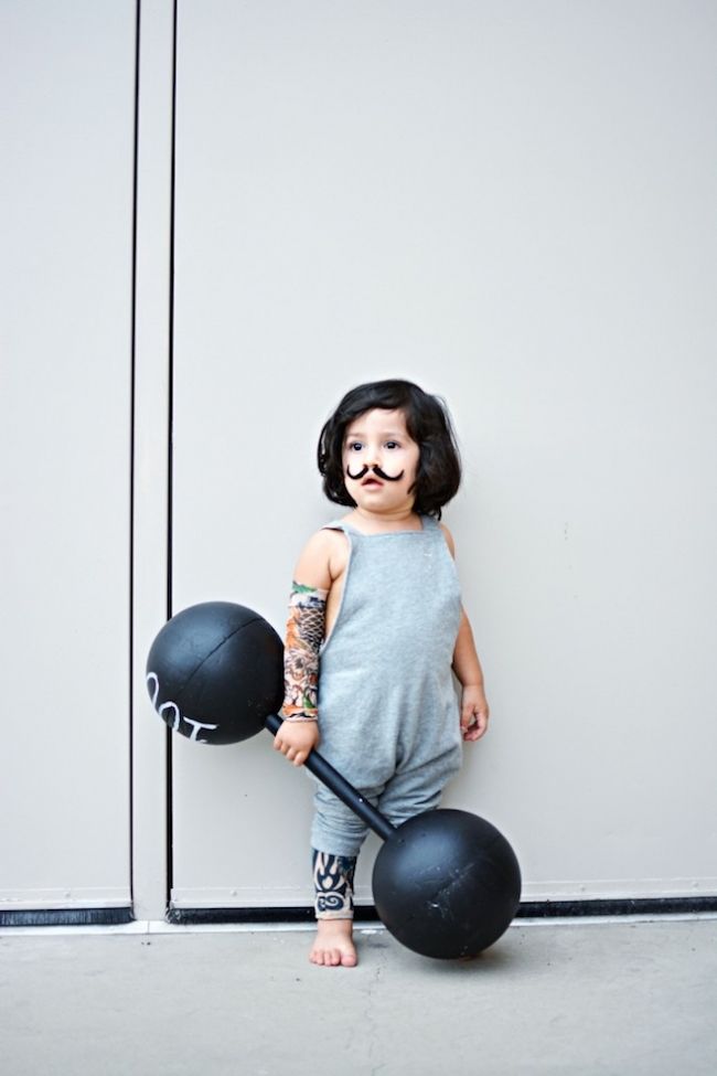Kids' Halloween costumes made with pajamas | the Strong Man at Little Inspirations