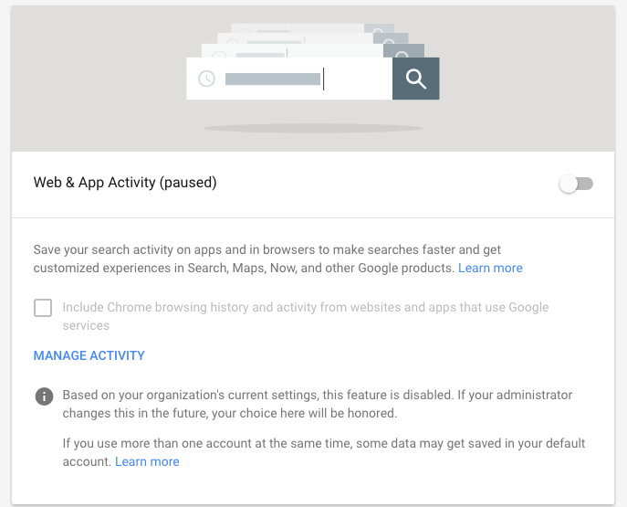 The Google Activity Center and how to check your privacy settings