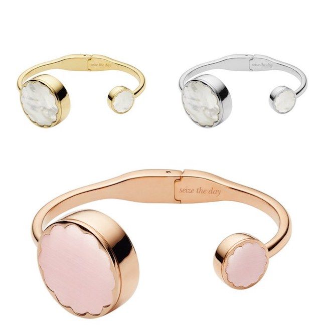 These gorgeous, stylish fitness trackers from Kate Spade come out in November, perfect timing for Christmas gift shopping. (Hint, hint)