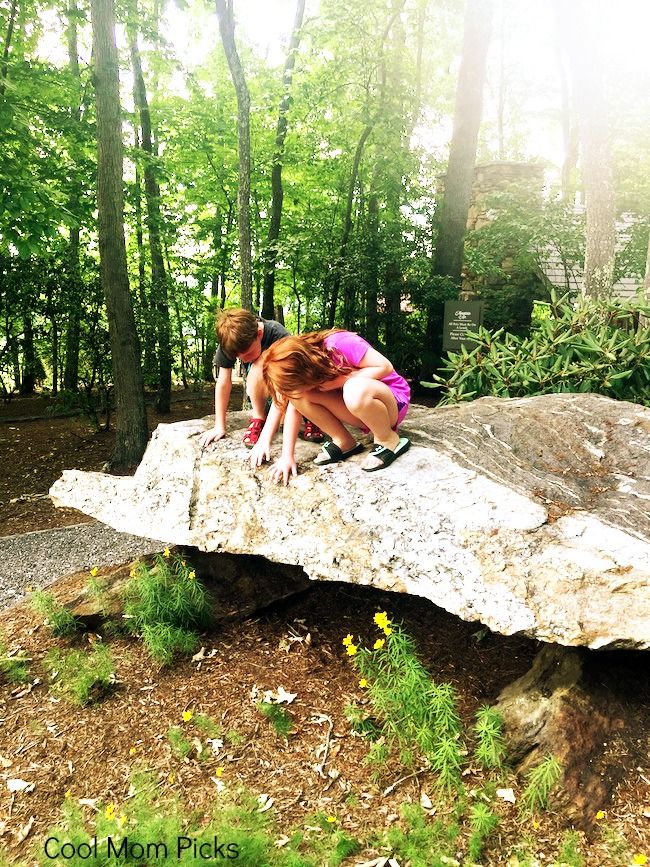 Visiting Asheville with kids: Definitely make time to go on a hike in one of the many state or national parks nearby.