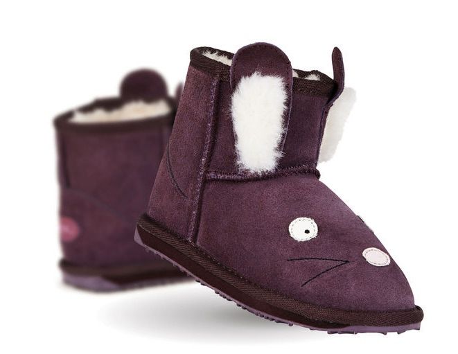 Bunny boots from Emu's Little Creatures line