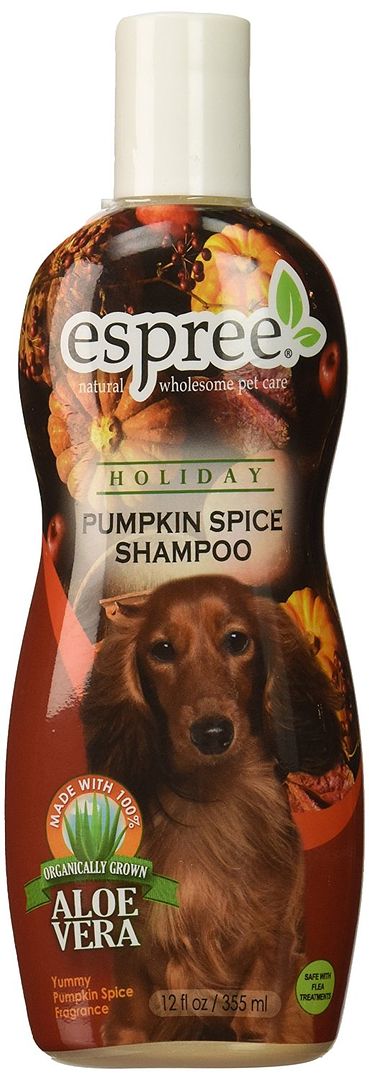Espree Pumpkin Spice Pet Shampoo. Really.