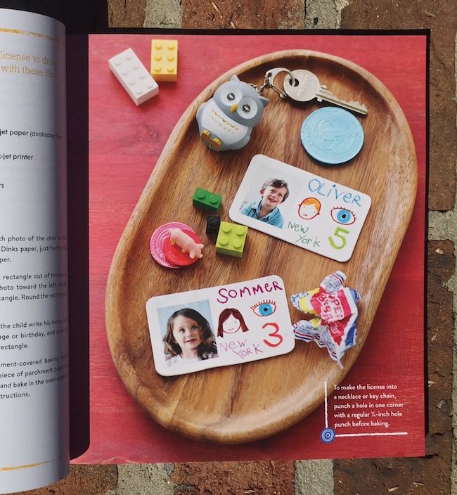 Learn how your kids can make their own DIY drivers' licenses in Project Kid: Crafts that Go by Amanda Kingloff