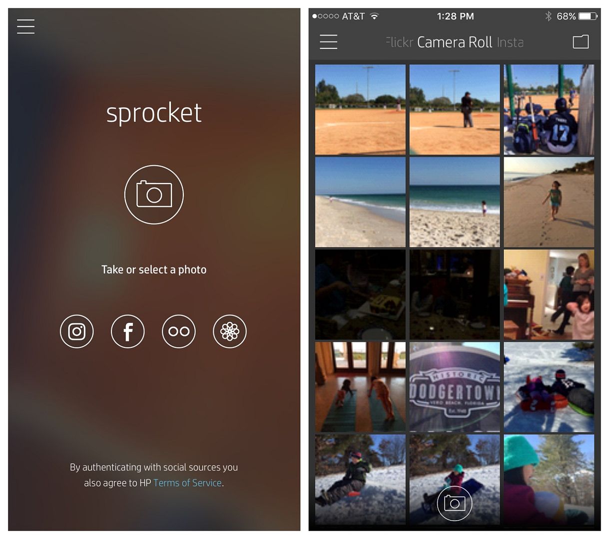 Mobile printing is easy with HP Sprocket