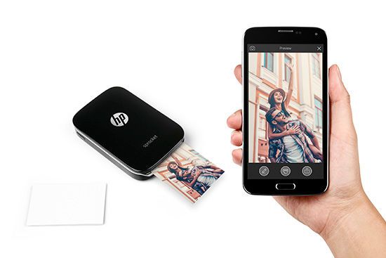 Mobile printing is easy with HP Sprocket