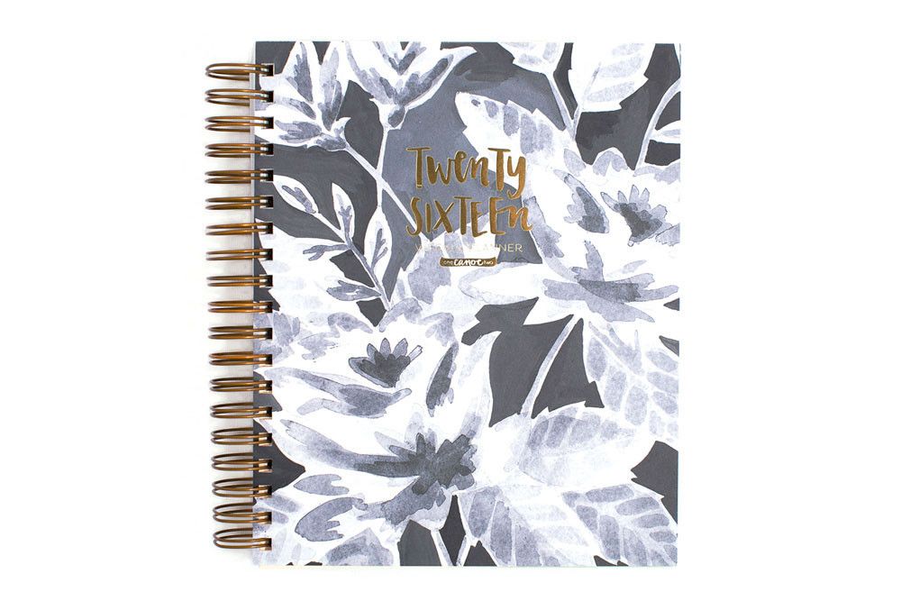 2016 planners: floral planner by One Canoe Two 