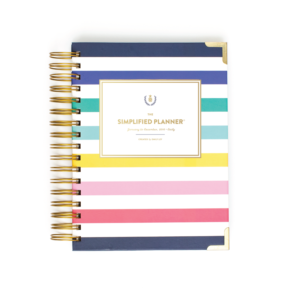 2016 planners: simplified planner by Emily Ley