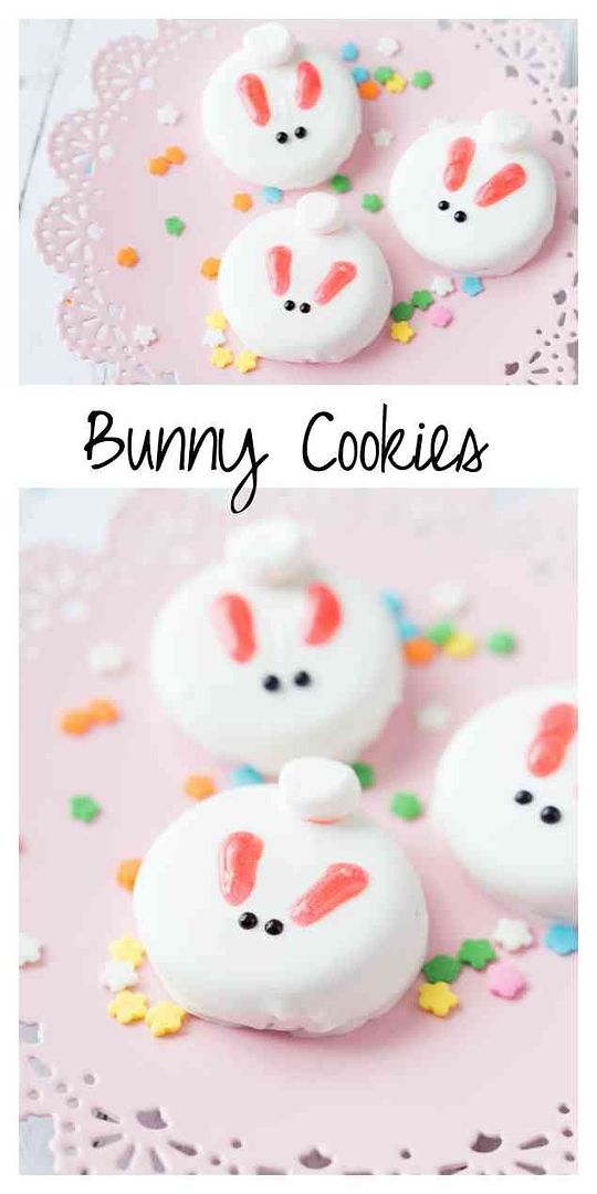 Easy Easter treats that kids can make -- even on their own! Bunny Cookies at Made to be a Momma