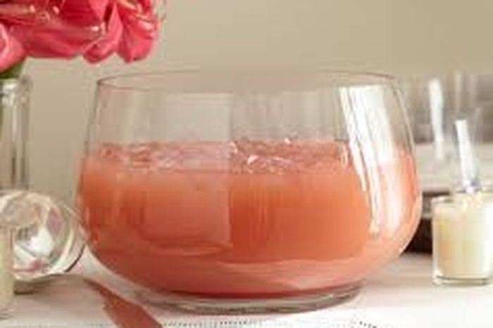 Perfect party punch recipes: Spicy Melon Tequila Sunrise punch at Food52