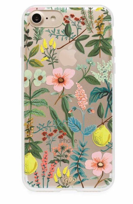 Floral phone cases for Mother's Day: Herb Garden iPhone case by Rifle Paper Co