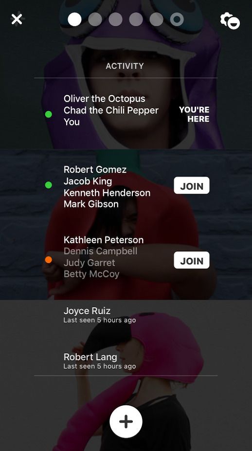 See who's video chatting together online, with the free Houseparty group video chat app