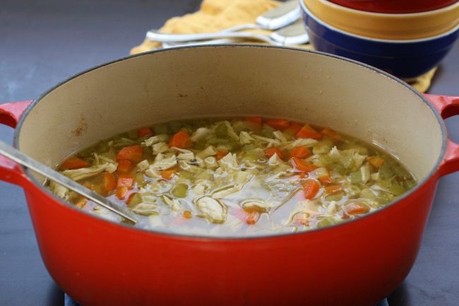 Delicious and satisfying chicken soup from scratch | Cool Mom Eats