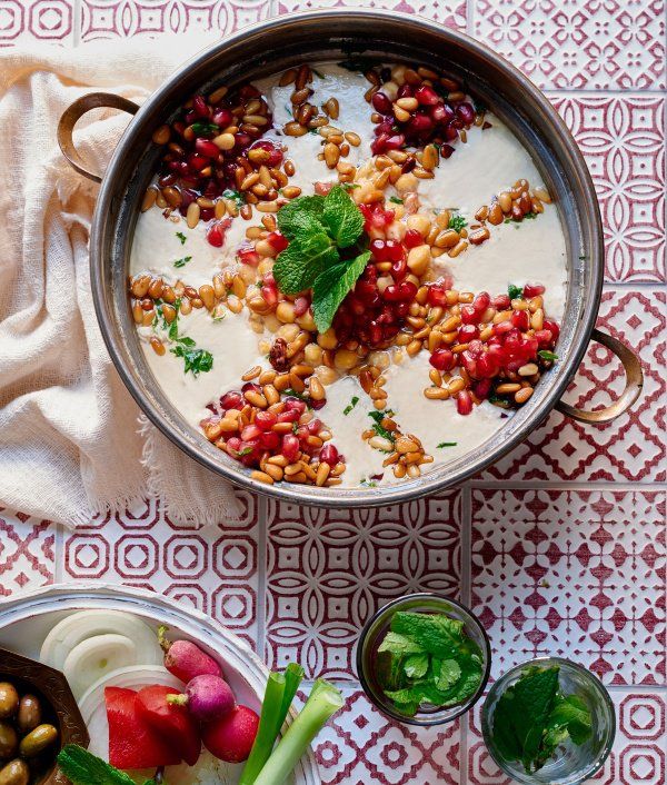 Cool Mom Eats weekly meal plan: Fattet Hummus from Palestine on a Plate cookbook on Nigella.com
