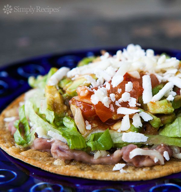 Cool Mom Eats weekly meal plan: Mexican-style Tostada at Simply Recipes
