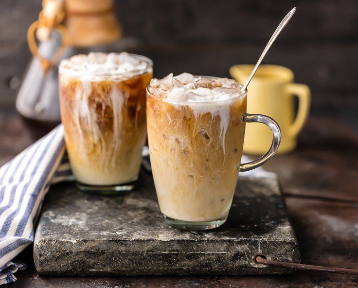 Boozy coffee drink recipes: Spiced Thai Iced Coffee at The Cookie Rookie