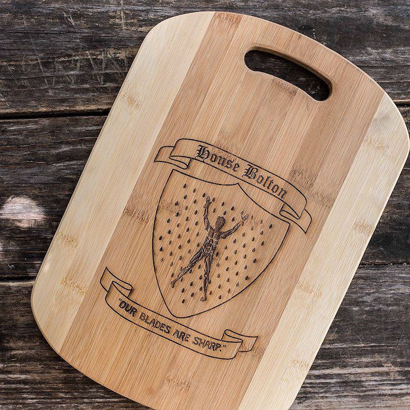 This brilliant Game of Thrones cutting board!