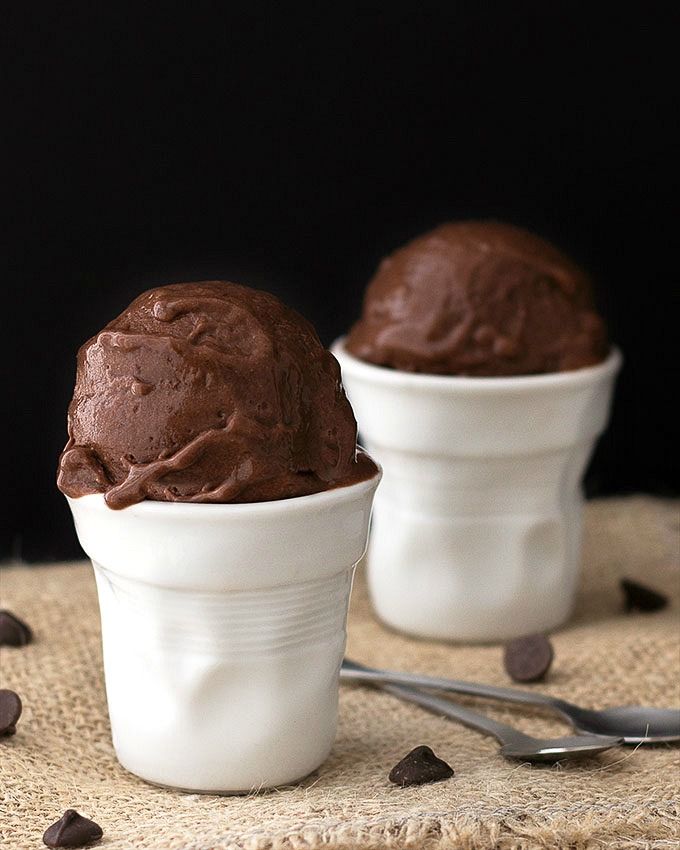 Healthy chocolate recipes to get your fix without guilt: Chocolate Banana Ice Cream at As Easy As Apple Pie blog
