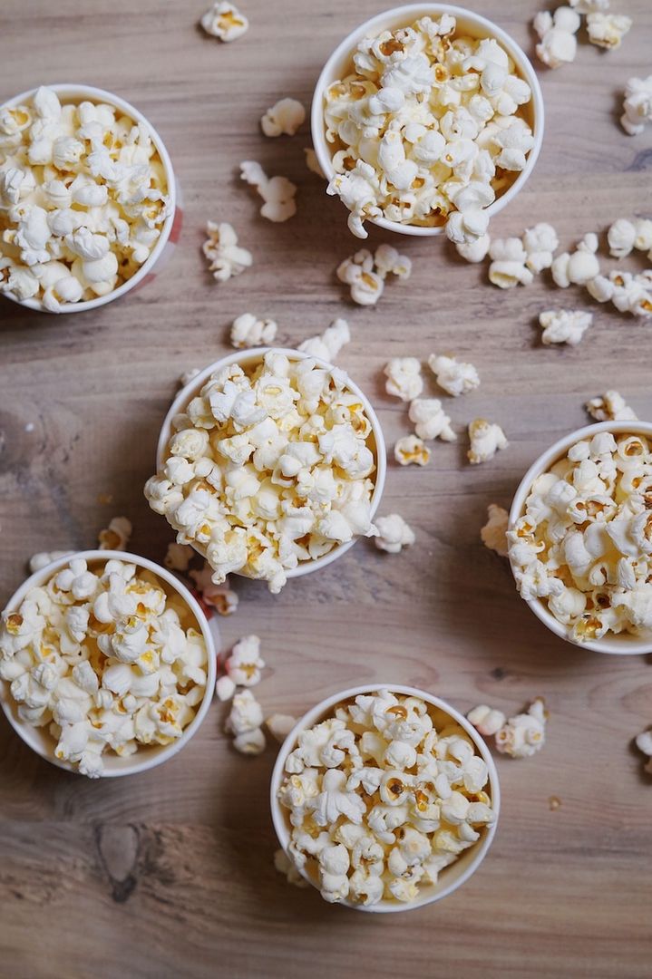DIY movie theater snack recipes: Flavored popcorn at The Weekend Collective