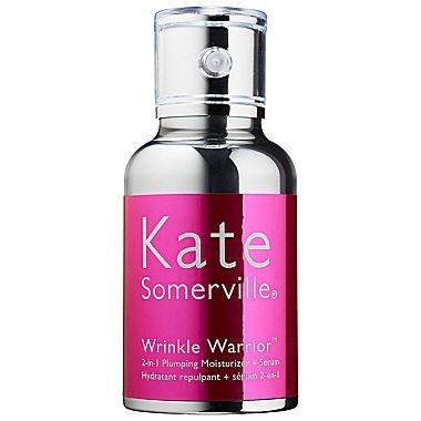 Simple skin care regimen: Kate Somerville Wrinkle Warrior 2-in-one Serum and Moisturizer