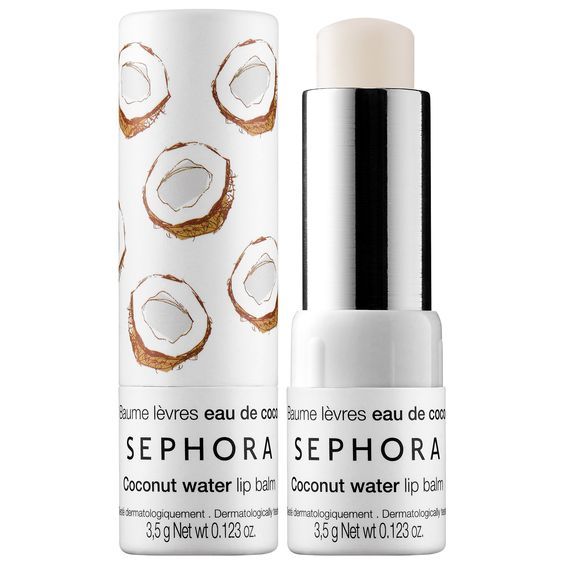 Simple skin care regimen: Sephora Collection lip balm and scrub
