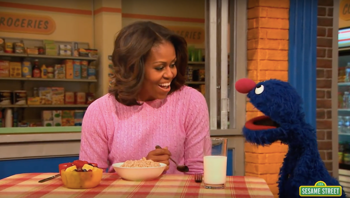 Black History Month on Sesame Street: Michelle Obama and the Most Important Meal