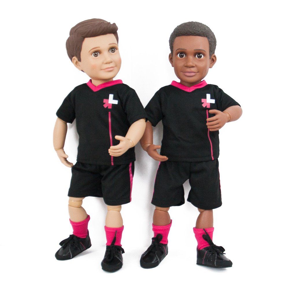 BoyStory makes Equality Action dolls to support the UN Women's #HeForShe campaign.