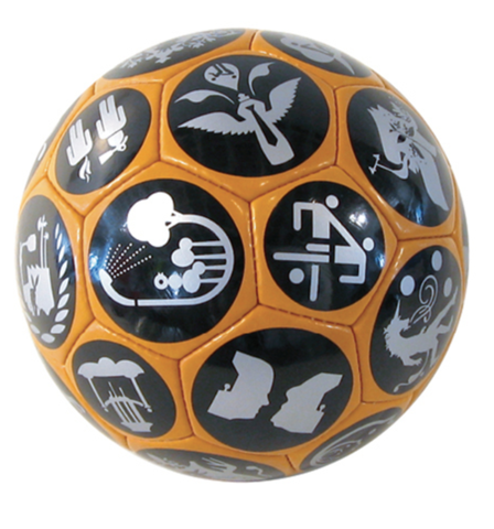 Cool museum store toys: Ryan McGinness Soccer Ball from Brooklyn Museum