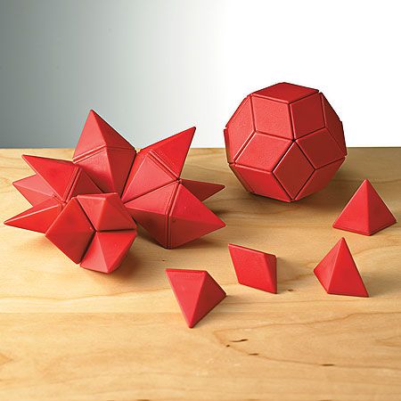 Cool museum store toys: Ball of Whacks Magnetic Blocks from Smithsonian Store