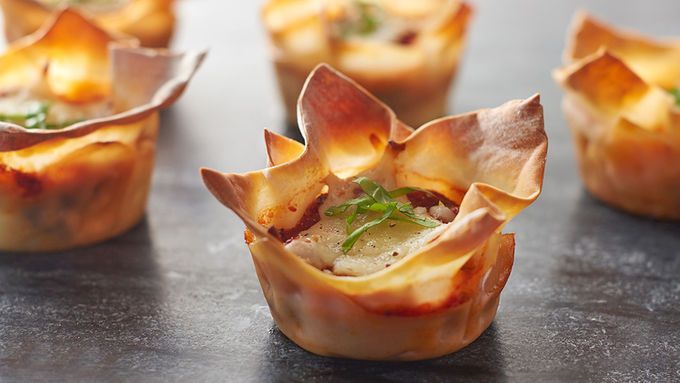 Fun Oscar party ideas: lasagna cups by Tablespoon