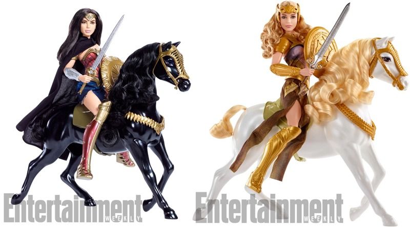 The new Wonder Woman doll from Mattel and Queen Hippolyta doll with horses | Entertainment Weekly