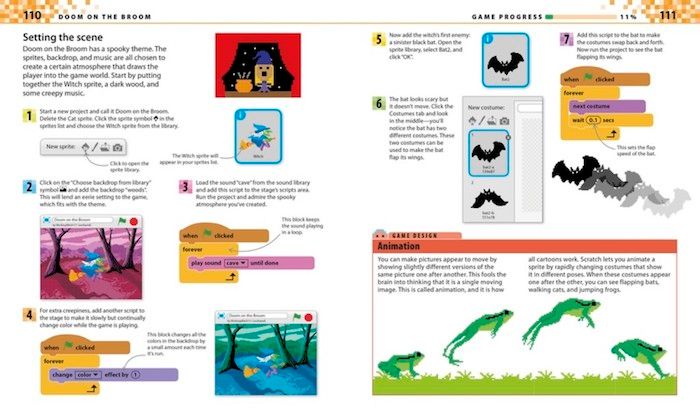 Cool coding books for kids: Coding Games in Scratch by Jon Woodcock