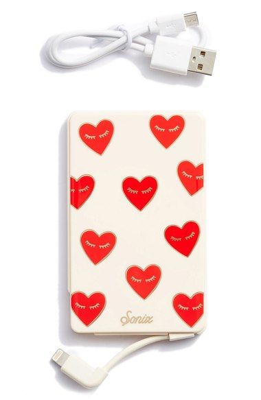 Sonix heart battery charger at Nordstrom: Tech Valentine's Day gifts