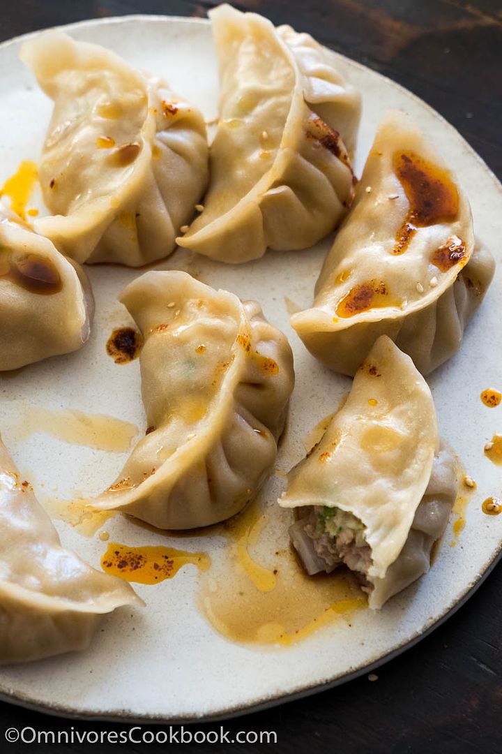 Our favorite Chinese food blogs to celebrate Chinese New Year 2017: Mom's Best Pork Dumplings at Omnivore's Cookbook