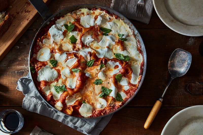 One Pan Lasagna from Keepers | Photo by James Ransom for Food52