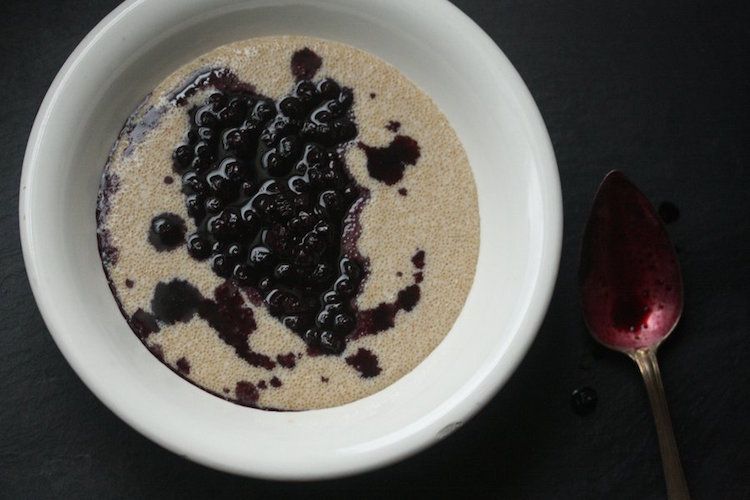 Our guide to healthy grains includes some lesser known ones like amaranth. If this grain is new for you, start by making Amaranth Breakfast Porridge with Blueberry Compote. | Feed Me Phoebe