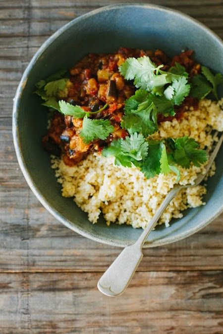 Our guide to grains will make you rethink your everyday rice. Try the gluten-free Eggplant Tomato Curry with Buttered Millet for a twist on weeknight curry. | My Darling Lemon Thyme