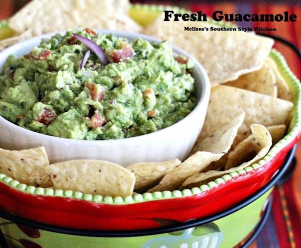 Best Super Bowl recipes to celebrate Atlanta: Fresh Guacamole | Melissa’s Southern Style Kitchen