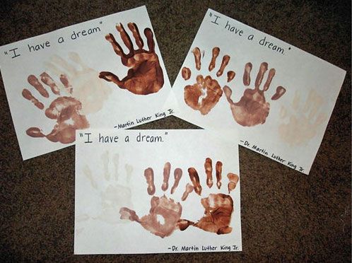 MLK Day crafts | MLK Handprints at Mama Jenn