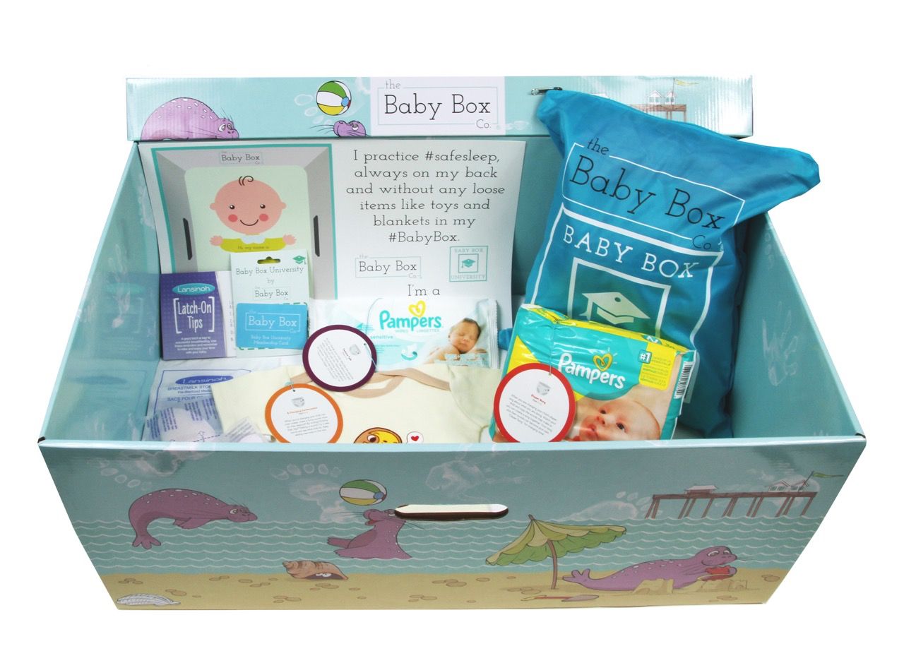 The Baby Box Co. is giving new moms and babies in New Jersey this fully stocked baby box -- for free!