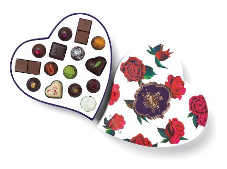 Fancy Valentine's Day chocolate boxes: Vosges Collection du Coeur.