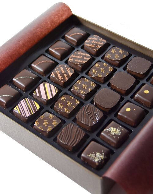 Fancy chocolate boxes for Valentine's Day: Francois Payard Signature Chocolate Collection.