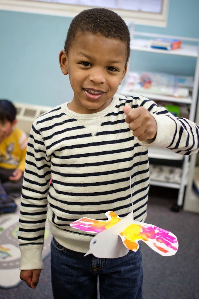 MLK Day crafts for kids | Peace Doves at Frozen in Time