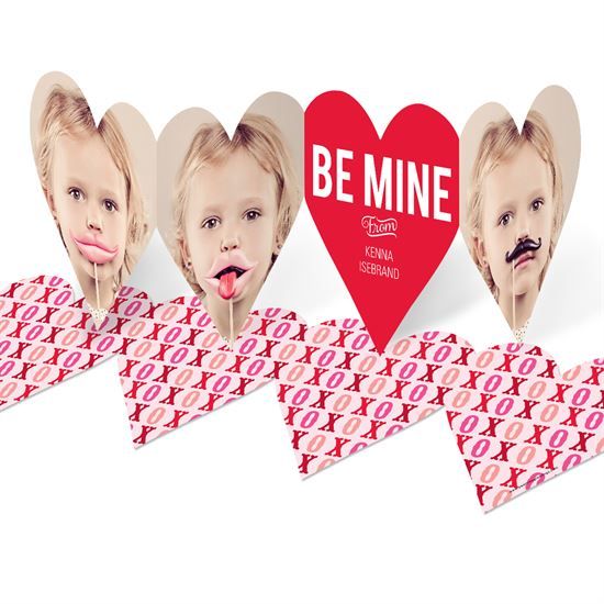Pear Tree's Valentine's Day photo cards are fun and festive.