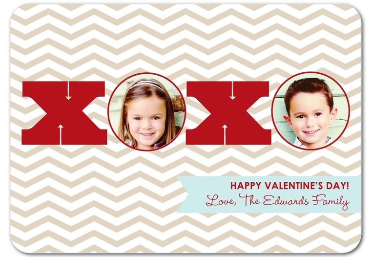 The Valentine's Day photo cards by Tiny Prints can be sweet or sassy. Or both!