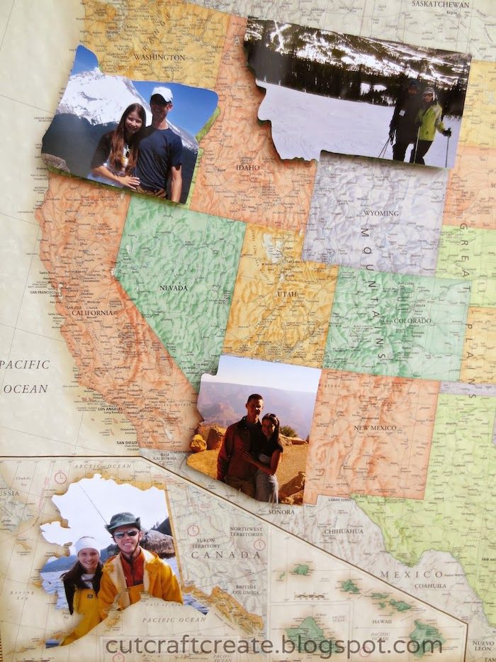 Display your travel photos directly on your map, with this tutorial at Cut Craft Create.
