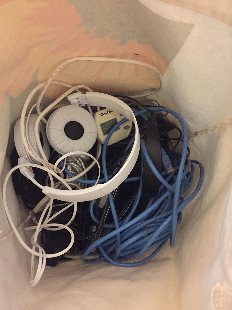 KonMari Method With Tech: What to do with old cables and cords