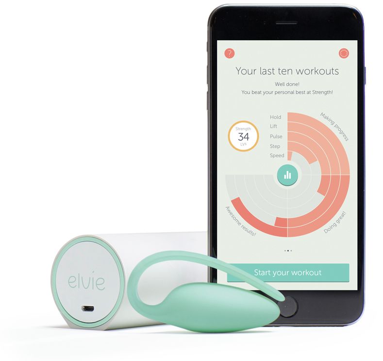 Coolest products and tech gadgets for parents: Elvie pelvic floor exerciser | CES 2017