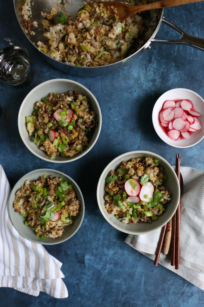 Cool Mom Eats weekly meal plan: Beef and Ginger Fried Rice at Hip Foodie Mom