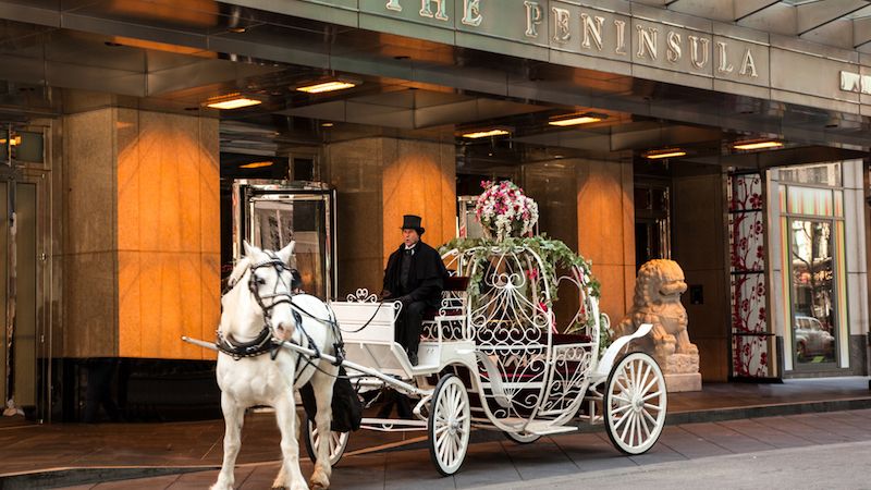 Hotels with the coolest amenities for kids: A Princess shopping trip at The Peninsula Chicago