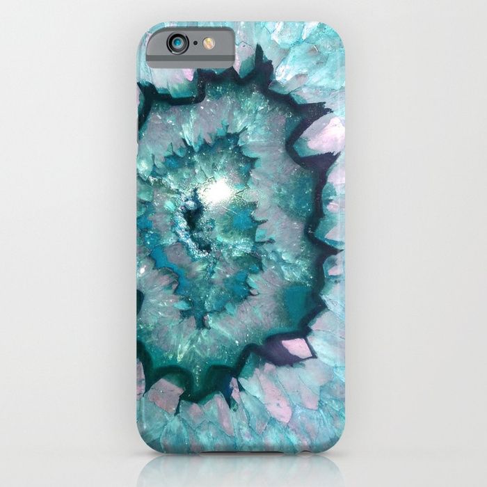 The coolest geode iPhone cases: Teal Agate 